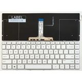 İnfostar HP Spectre 13-AF 13-af000 13-af500 13t-af TPN-C132 ile Uyumlu Notebook Klavye - Beyaz - TR - Işıklı - 01-Siyah