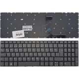 İnfostar Lenovo Ideapad 330-15IKB ile Uyumlu Notebook Klavye - Siyah*gri - Tr - 01-Siyah