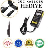 İnfostar Microsoft Surface Pro 3, Pro 4, 15V 4A ile Uyumlutablet Adaptörü RPA-AC230 (RTBA-MS03) - 01-Siyah