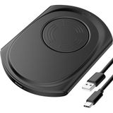 INFOTOP Fare Jiggler, Ultra İnce, 20dB Sessiz ve Gürültüsüz, Saptanamayan Fare Taşıyıcı, PC'yi Aktif ve Güvenli Tutmak için Gerçekçi Hareketi, Sürücüsüz Çalkalayıcıyı Simüle Eder.