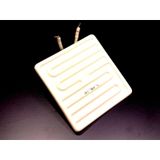 İnfrared Seramik Isıtıcı Rezistans Düz 122x122mm 650w 230v Beyaz Renk Sfe Model 1 Adet