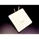 Infrared Seramik Isıtıcı Rezistans Düz 122X122MM 650W 230V Beyaz Renk Sfe Model