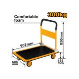 Ingco HPHT13002 Katlanabilir Platform El Arabası 300 KG