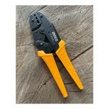 Ingco Soket Sıkma Pensesi Terminal Pense Kablo Ucu Sıkma Pensesi J0506 - 24CM - Sarı