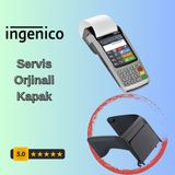 Ingenico IWE280 Yazıcı Kapağı - Kağıt Hazne Kapağı - Birebir Orijinal Servis Ürünü