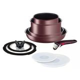 Ingenio Ih Brown Sınırsız Tefal L3859192 Tencere Seti, 9 Parça, Tüm Ocaklar + İndüksiyon İçin