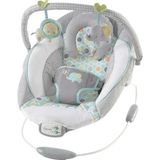 Ingenuity Ana Kucağı, Titreşimli, Oyuncak Çubuğu ve Sesli Bebek Koltuğu, 0-6 Ay, 20 Lbs - Mavi - Beyaz