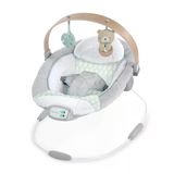Ingenuity Cozy Spot Yatıştırıcı Bebek Zıpzıpı Ahşap Oyuncaklı Yay, Doğal Kauçuk Oyuncak, Emniyet Kemeri, Müzik Ve Otomatik Kapanma, 0 İl
