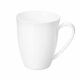İngiliz Beyaz Porselen Kupa 380ml Mug Tekli Yuvarlak