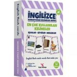 İngilizce Çok Kullanılan Kelimeler Kartları Yeti Kitap