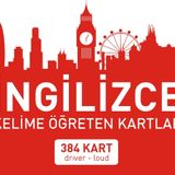 İngilizce Kelime Öğreten Kartlar - 384 Kart (Kırmızı Kutu)