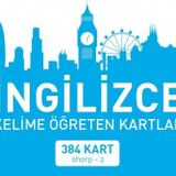 Ingilizce Kelime Öğreten Kartlar Mavi Kutu ( Sharp-Z)