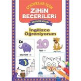 İngilizce Öğreniyorum - Çocuklar İçin Zihin Becerileri Aktivite Kitabı / Martı Yayınları