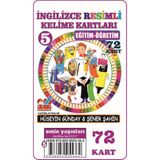 Ingilizce Resimli Kelime Kartları 5 Eğitim-öğretim