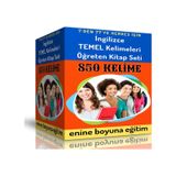 İngilizce Temel Kelimeleri Öğreten Kitap Seti 2 Spiralli Kitap - Küçük Boy Enine Boyuna Eğitim