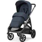 Inglesina Aptica Glam Tek El Tek Hamle ile Katlanıp Açılan Çift Yön Bebek Arabası Resort Blue