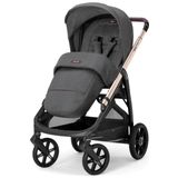 Inglesina Aptica Glam Tek El Tek Hamle ile Katlanıp Açılan Çift Yön Bebek Arabası Velvet Grey