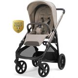 Inglesina Aptica Glam Tek El Tek Hamle ile Katlanıp Açılan Çift Yön Bebek Arabası - Vicuna Beige