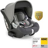 Inglesina Darwin Infant I-Size gr 0+ Bebek Ana Kucağı ve Oto Koltuğu 40-75 cm - Grey Classic