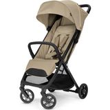 Inglesina Quid3 Tek El Tek Hamle ile Katlanıp Açılan Kabin Boy Bebek Arabası Lunar Beige - Çok Renkli