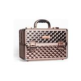 Inglot Diamond Rose Gold Profesyonel Makyaj Çantası MB153A-M Kilitli Rose Gold Organizer - renkli