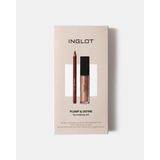 Inglot Lip Makeup Set Plump & Define – Dolgun ve Belirgin Dudaklar Için 2’li Dudak Makyaj Seti - Nude Pink