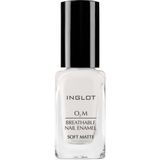 Inglot O2M Breathable Nail Enamel Soft Matte Rise and Shine 515 Mat Oje