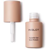 Inglot Oje - Hybrid Gel Nail Polish - 301 CLASSIC WHITE