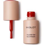 Inglot Oje - Hybrid Gel Nail Polish - 312 WINE RED