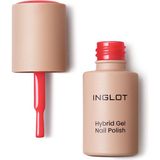 Inglot Oje - Hybrid Gel Nail Polish - 314 NEON CORAL
