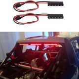 INJORA RC LED Işık Çubuğu 2 Adet RC Fren Lambası Exalted Brake Light RC Fren Lambası 1/10 RC Crawler Axial SCX10 90046 Wraith RR10 Traxxas TRX-4 D90 Tamiya (32 mm)