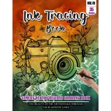 Ink Tracing Book: Stress relief Camera Tattoo Coloring Book for adults: mindfully Follow white lines to Uncover 35 Beautiful Camera Tattoo arts | ... color pages a perfect gift for Photographers.