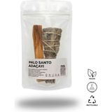 Inka Wood Palo Santo & Adaçayı Tütsü Paketi - Doğal Arınma Seti - 1