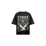 INKER PRINT Demon Slayer Inosuke T-Shirt, Siyah, XL