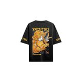 INKER PRINT Demon Slayer Jenitsu T-Shirt, Siyah, S