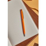 inkglo Turuncu Touch Pen Metal Kişiye Özel Mavi Yazan Tükenmez Kalem