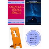 İnkılap Kitabevi Büyük Osmanlıca-Türkçe Sözlük - Mustafa Nihat Özön + Kuzey Işıklarının Şarkısı + Telefon Tutucu