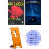 İnkılap Kitabevi Pratik Gül Bahçesi - Lûtfi Arif Kenber + Kuzey Işıklarının Şarkısı + Telefon Tutucu