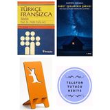 İnkılap Kitabevi Türkçe - Fransızca Sözlük - Pars Tuğlacı + Kuzey Işıklarının Şarkısı + Telefon Tutucu
