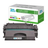 Inkjello Uyumlu Toner Kartuşu Yedek HP LaserJet P2050 P2055 P2055D P2055DN P2055X CE505X (Siyah, 1-Paket)