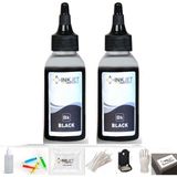 inkjet Hp 704 Hp 2060 Uyumlu Siyah Kartuş Dolum Seti 2X100ML - Renkli