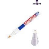 inkspire Beyaz Paint Marker 1 Adet Yağlı Bazlı Kalıcı Keçeli Markör Kalem Oto Rötuş Boya Kalemi Hızlı Kuruma