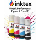 inktex Canon Gı-41 G1420/G1460/G2420/G2460/G2470/G3420/G3460 4 Renk Mürekkep Takımı - Siyah - Kırmızı - Sarı - Mavi