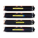 İnkwell Hp 126A Ce310A-11A-12A-13A Komple Set Cmyk Muadil Toner