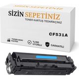 İnkwell HP CF531A 205A M180 M180N M181 M181FW Mavi 900 Sayfa Muadil Toner