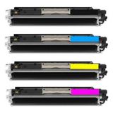 İnkwell Hp Color M176N M177Fw 130A Cf350A Muadil Toner Seti