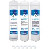 Inline Filtre Premium 5000 Serisi Yedek 3'lü Su Arıtma Cihazı Filtre Seti - Çok Renkli - Genel