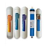Inline Sistem Tüm Arıtma Cihazları Ile Uyumlu 5'li Filtre Seti NSF & FDA Onaylı (Yeşil)