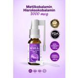 inMAX B12 Complex 2000 mcg Metilkobalamin (1000 mcg) Hidroksokobalamin (1000 mcg) Damla ve Sprey Formunda