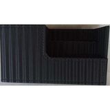ınn design organizer masa üstü kalemlik beyoğlu serisi deri cosmos siyah 11x20x9.5cm dd-1235 - YOk